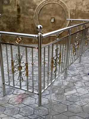 Exotic Gold Design Handrail
