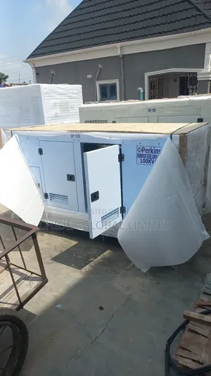 100kva Perkins Soundproof Diesel Generator 100% Copper Coil