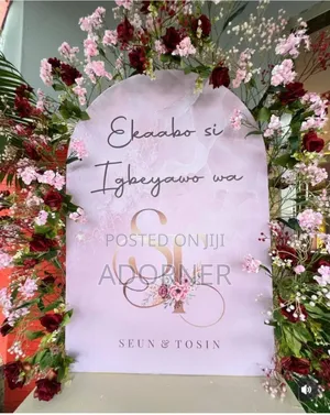 Unique Reception Decorations