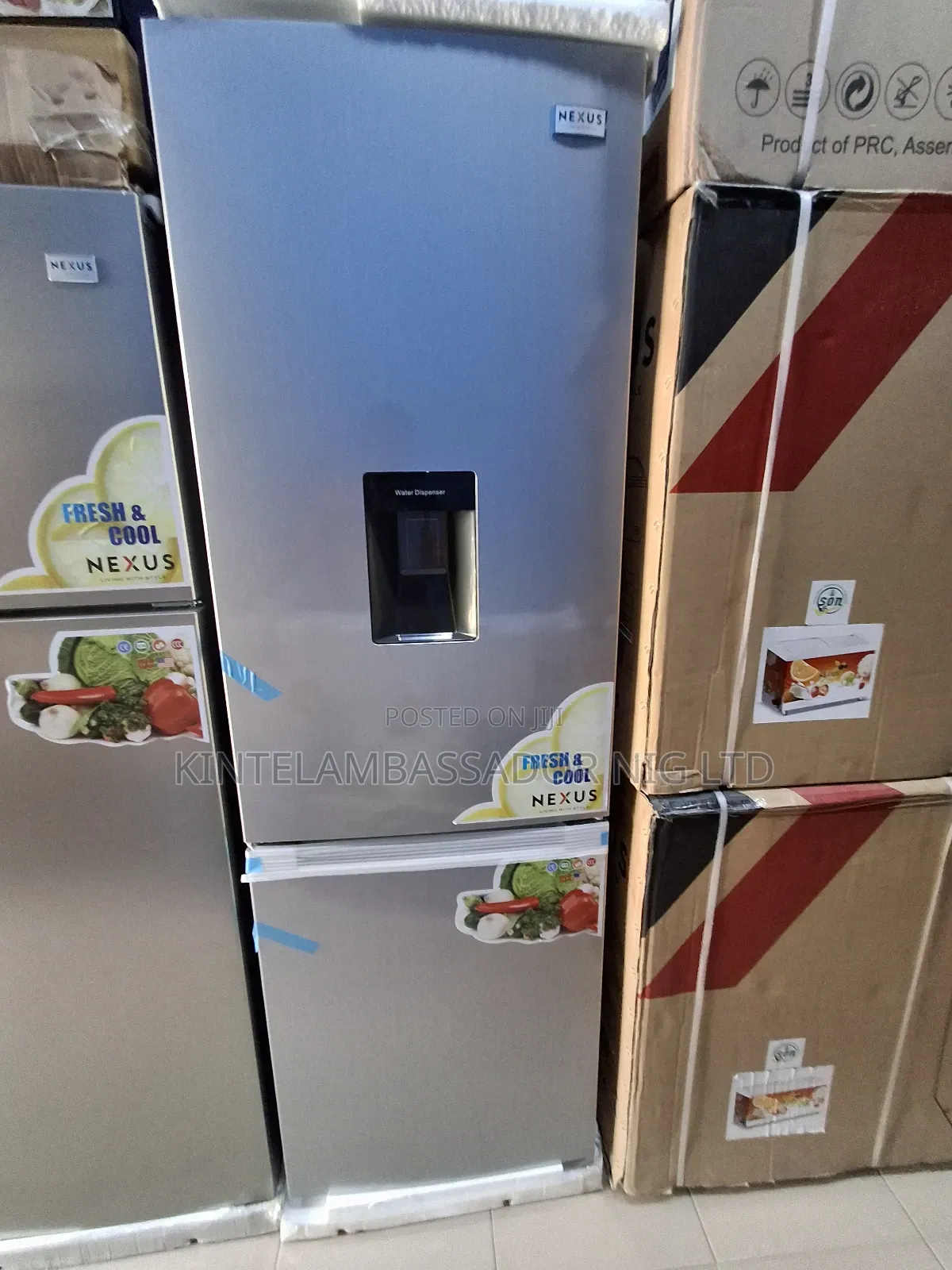 Nexus Double Door Refrigerator With Dispenser