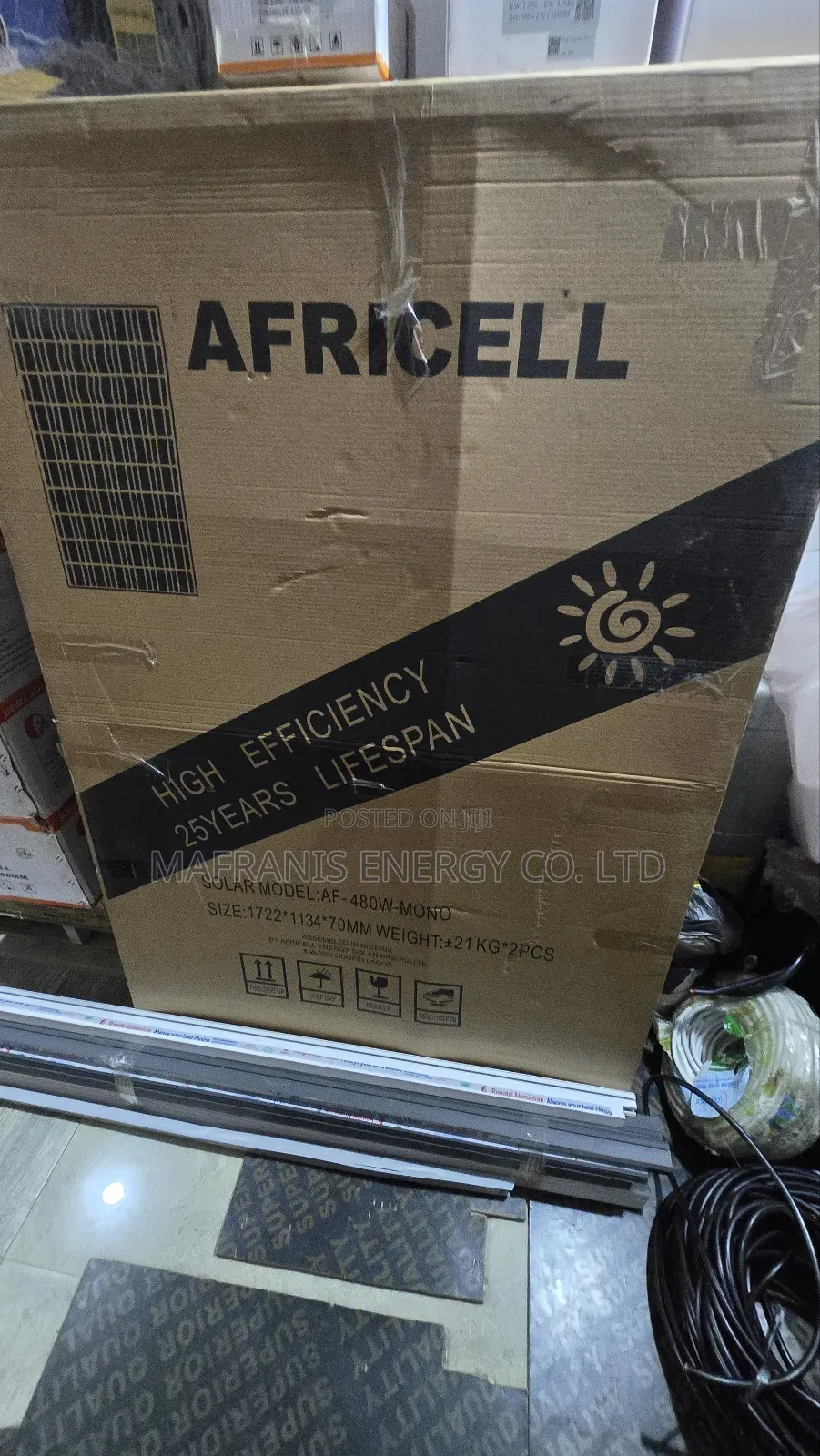 480watt Africell Solar Panel