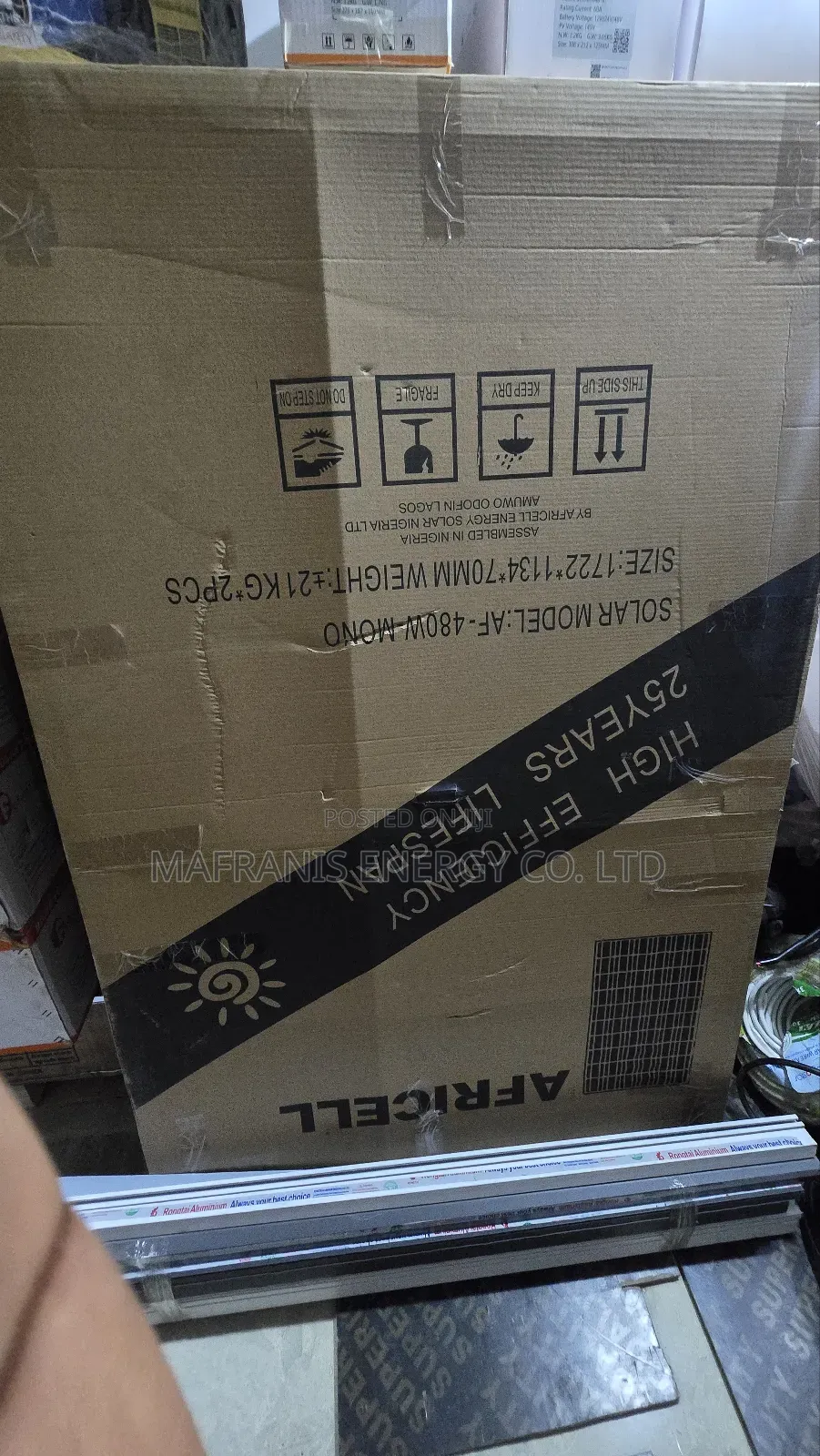 480watt Africell Solar Panel