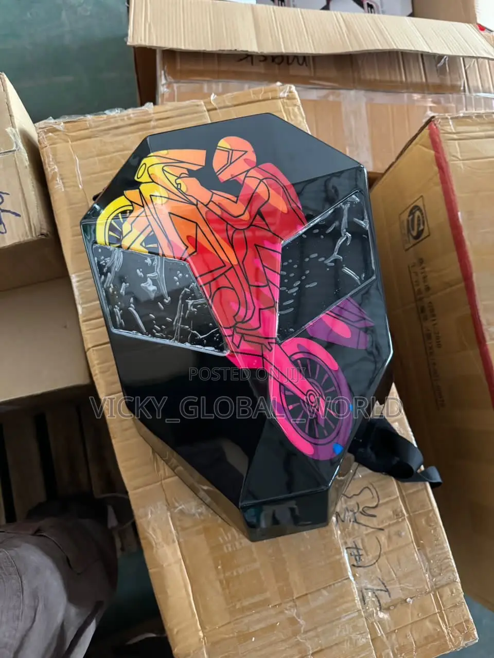 Led Back Pack for Riders