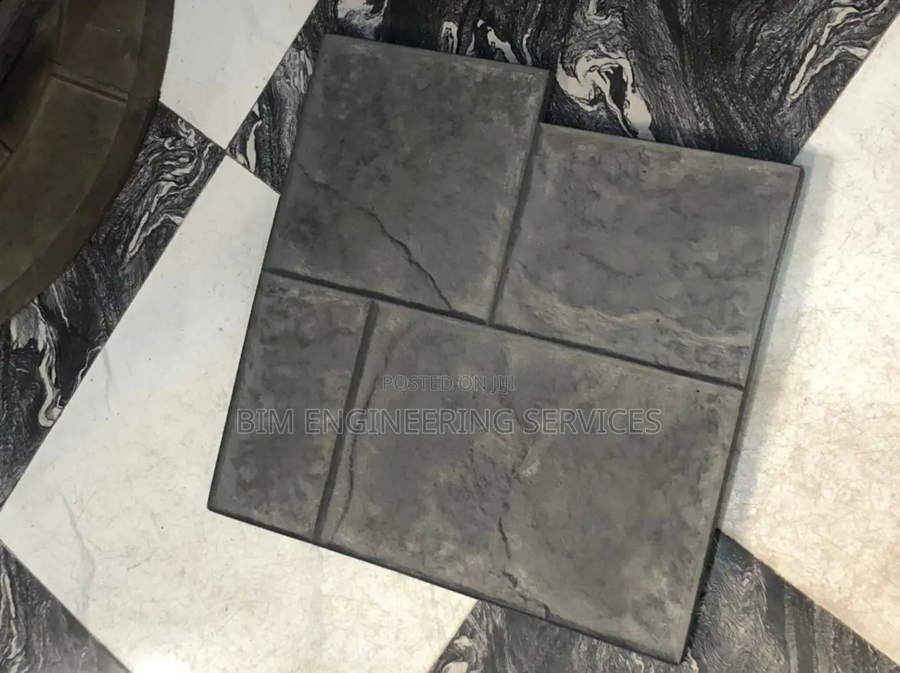 Small Ashlar Slate Mold