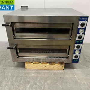 Industrial Electric Double-Oven Pizza Machine