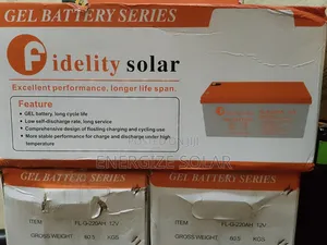 12v 220ah Fidelity Gel Battery