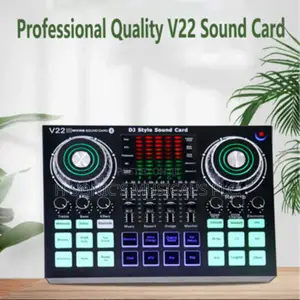 Professional V22 Live Streaming Soundcard