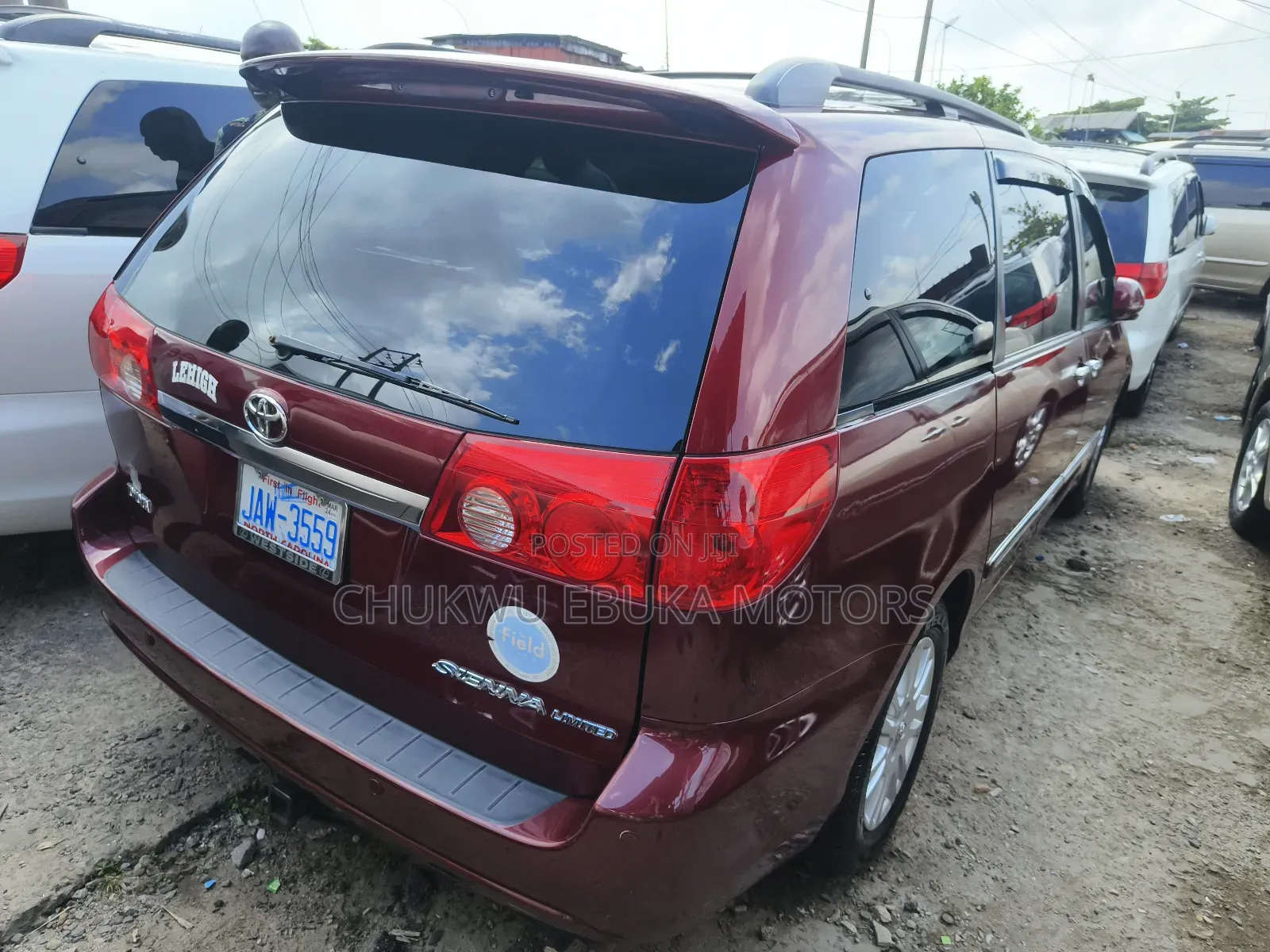 Toyota Sienna XLE Limited 2008 Red