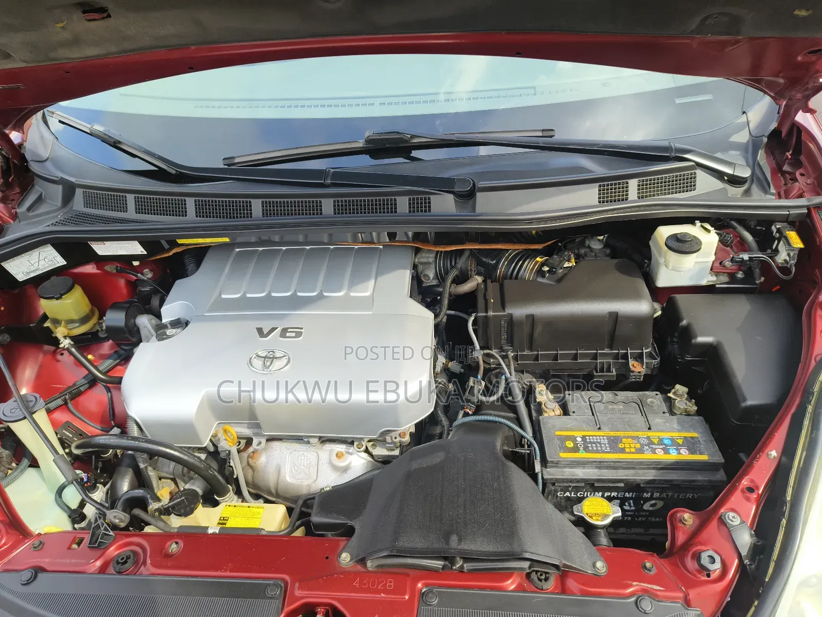 Toyota Sienna XLE Limited 2008 Red
