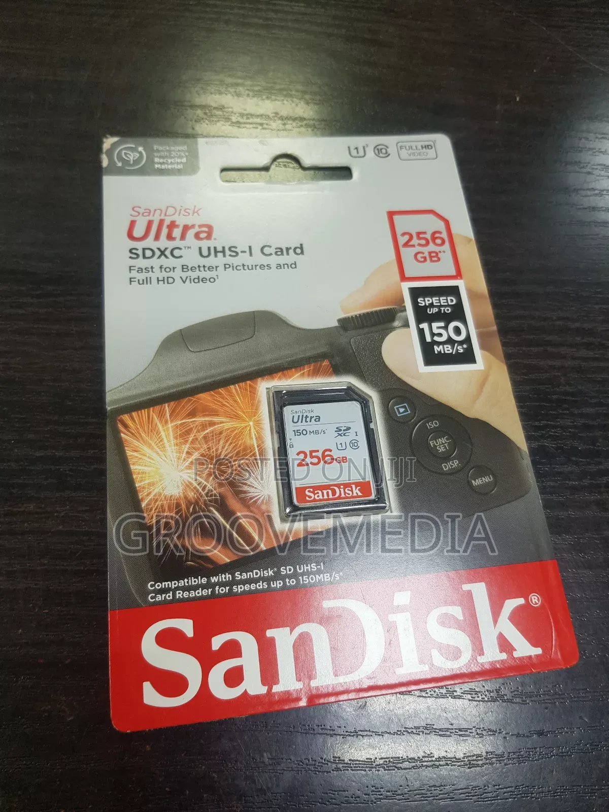256gb Sandisk SD Card