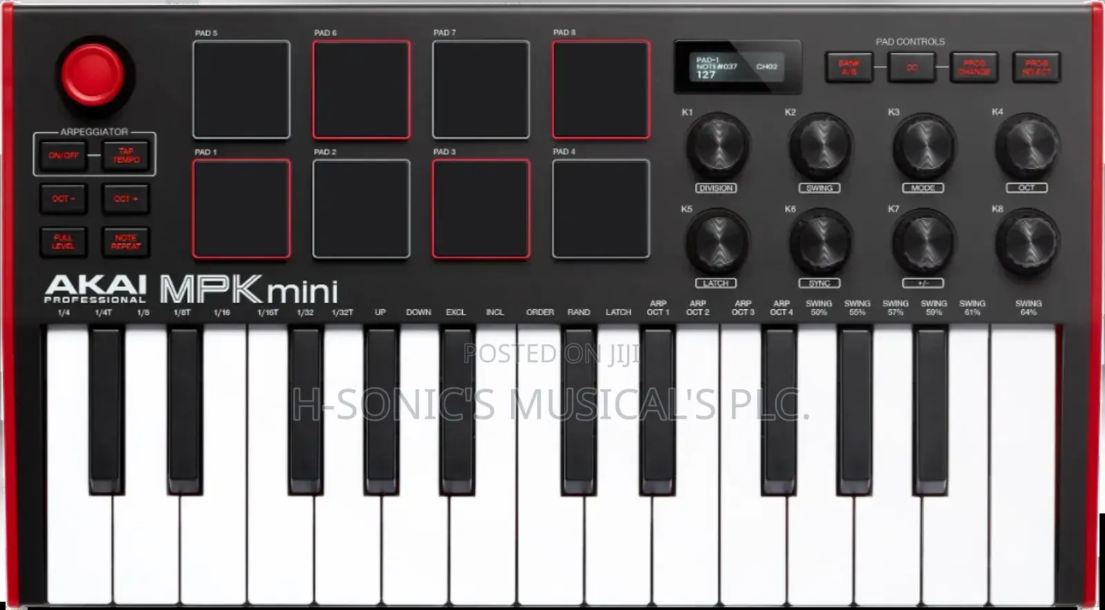 Professional Akai MPK Mini Usb Studio Mini Controller