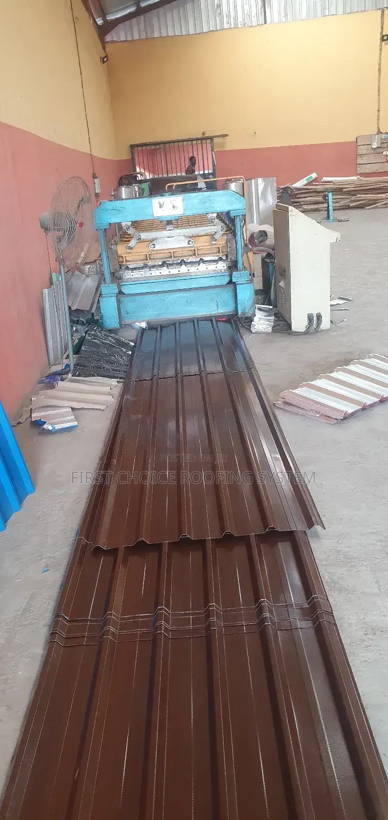 Brown Aluminium Roofing Sheet