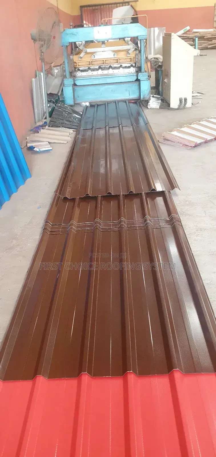 Brown Aluminium Roofing Sheet