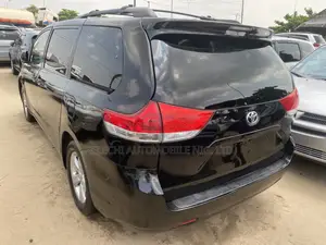 Toyota Sienna LE 7 Passenger Mobility 2012 Black