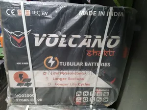 12v 220ah Volcano Tubular Battery