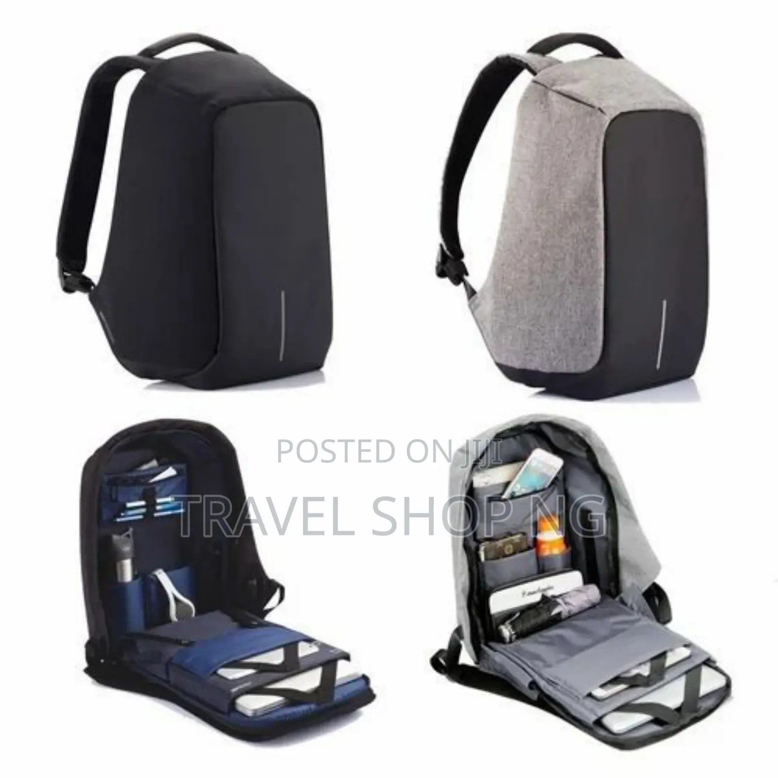 Anti-Theft Backpack | Hidden Zips Compartments