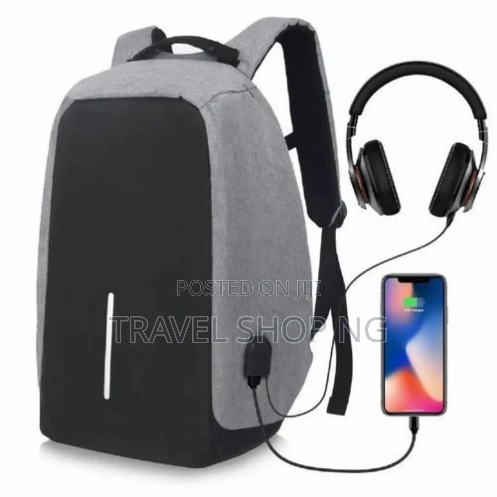Anti-Theft Backpack | Hidden Zips Compartments