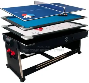 4 in 1 Combo Pool Table, Tennis Table, Air Hockey