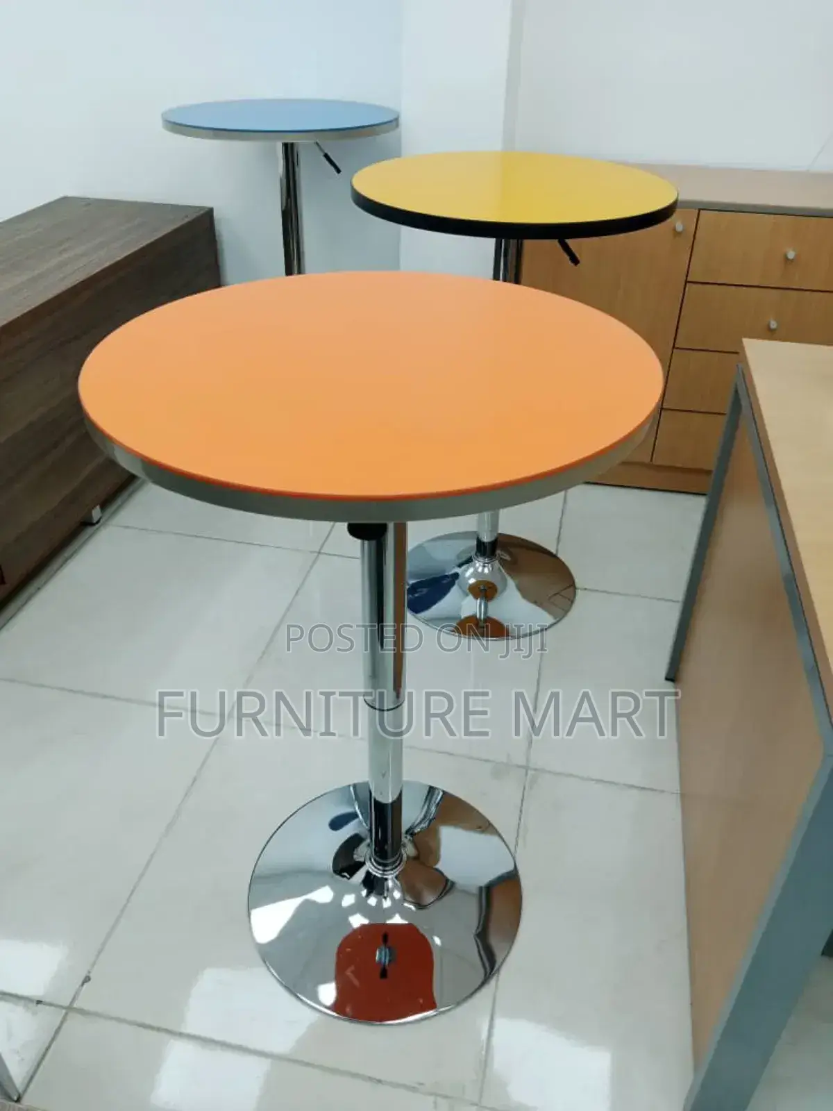 Adjustable Height Bar Tables