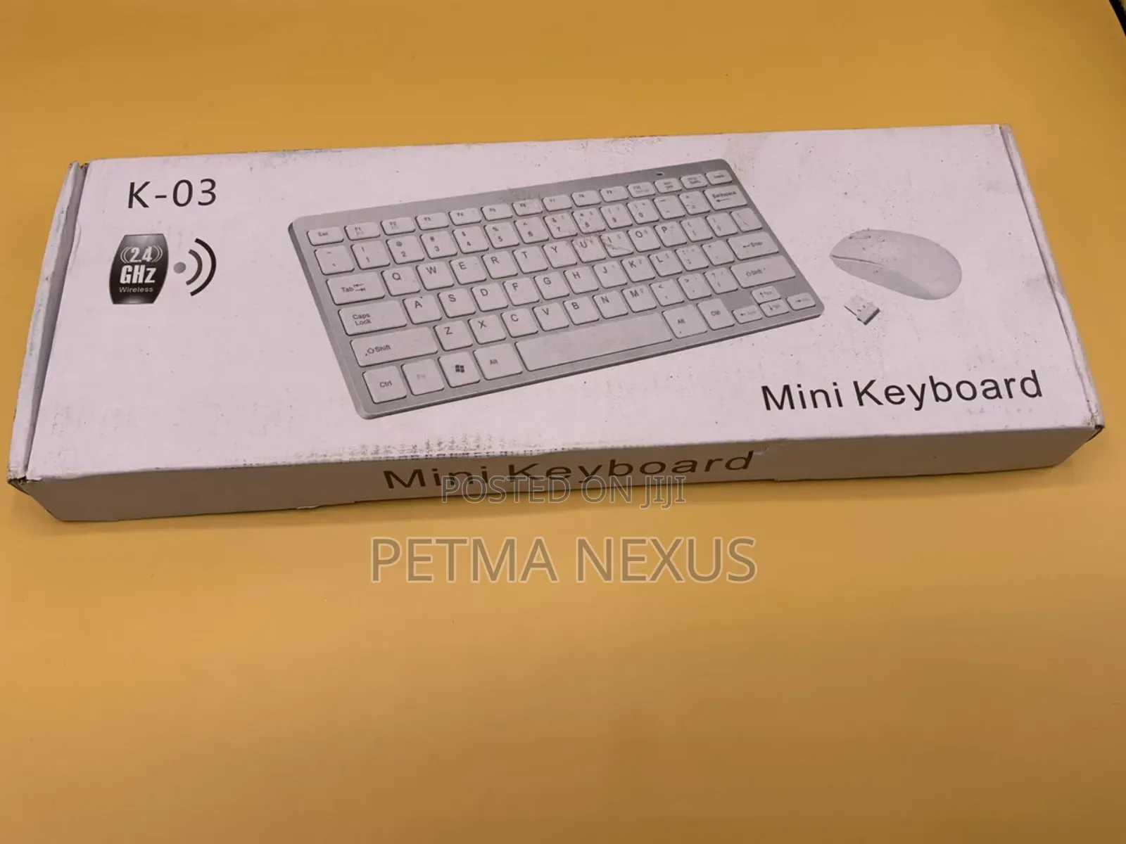External Wireless Keyboard and Mouse