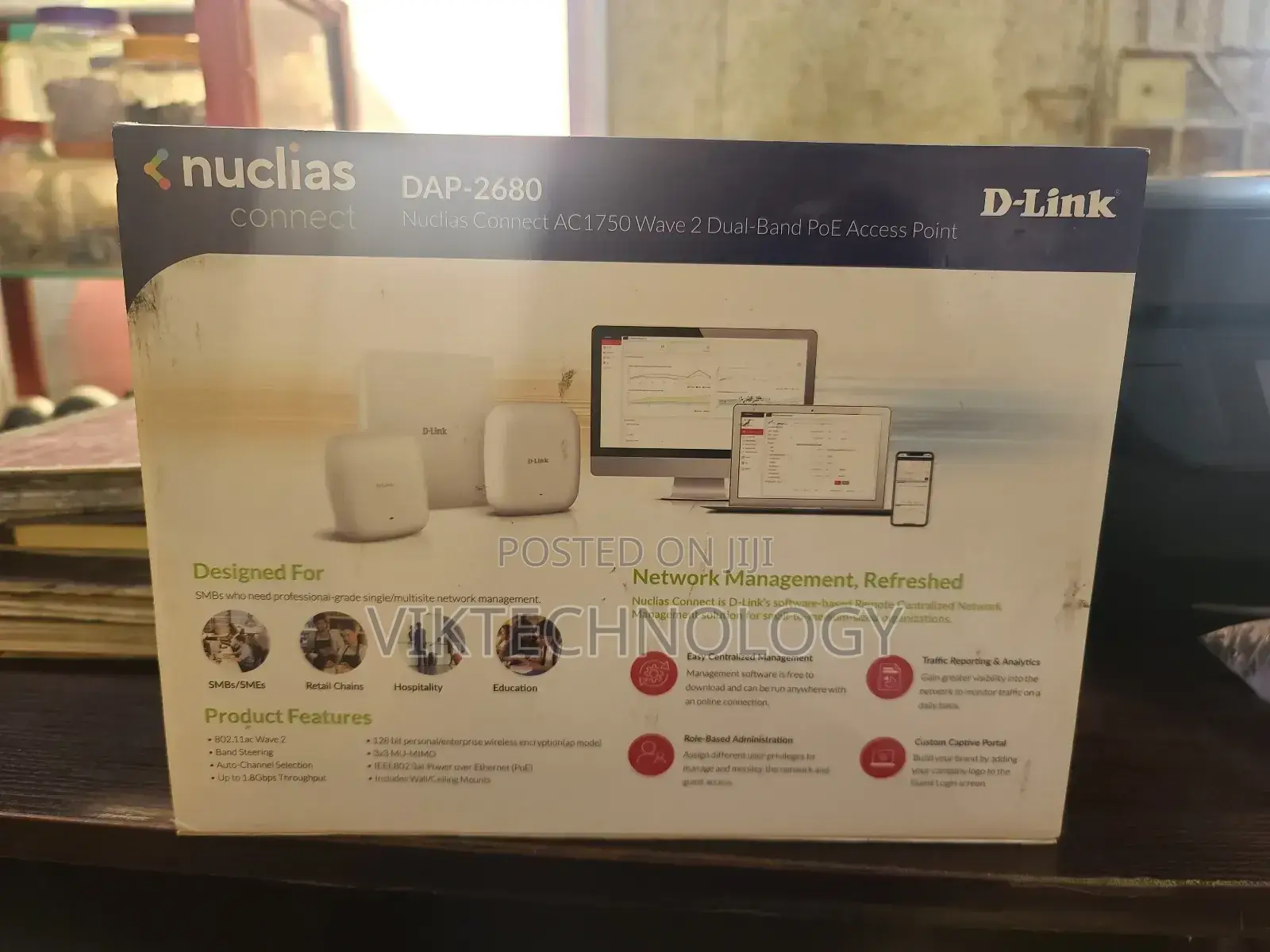 D-Link Ac1750 Wave 2 Dual Band Poe Access Point