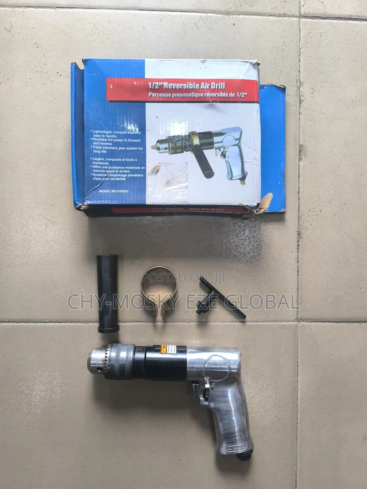 1/2" Air/Pneumatic Drilling Machine