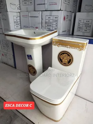 Gold Versace Mini Set Wc
