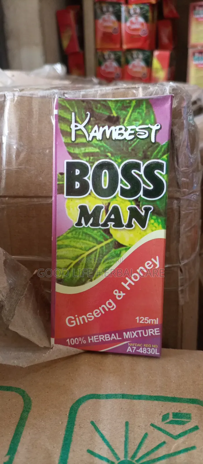 Boss Man Ginseng Honey Herbal Mixture
