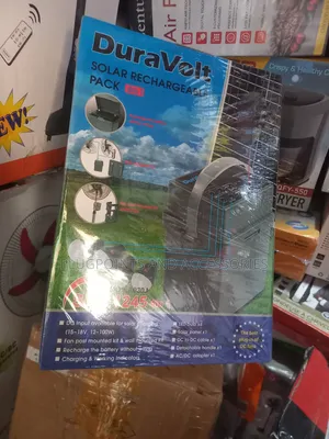 Duravolt Solar Rechargeable Pack 4 in 1 SRP-1245