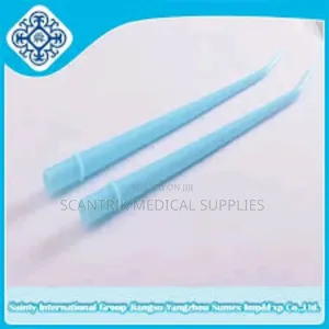 Green White Blue Dental Elbow Ejector