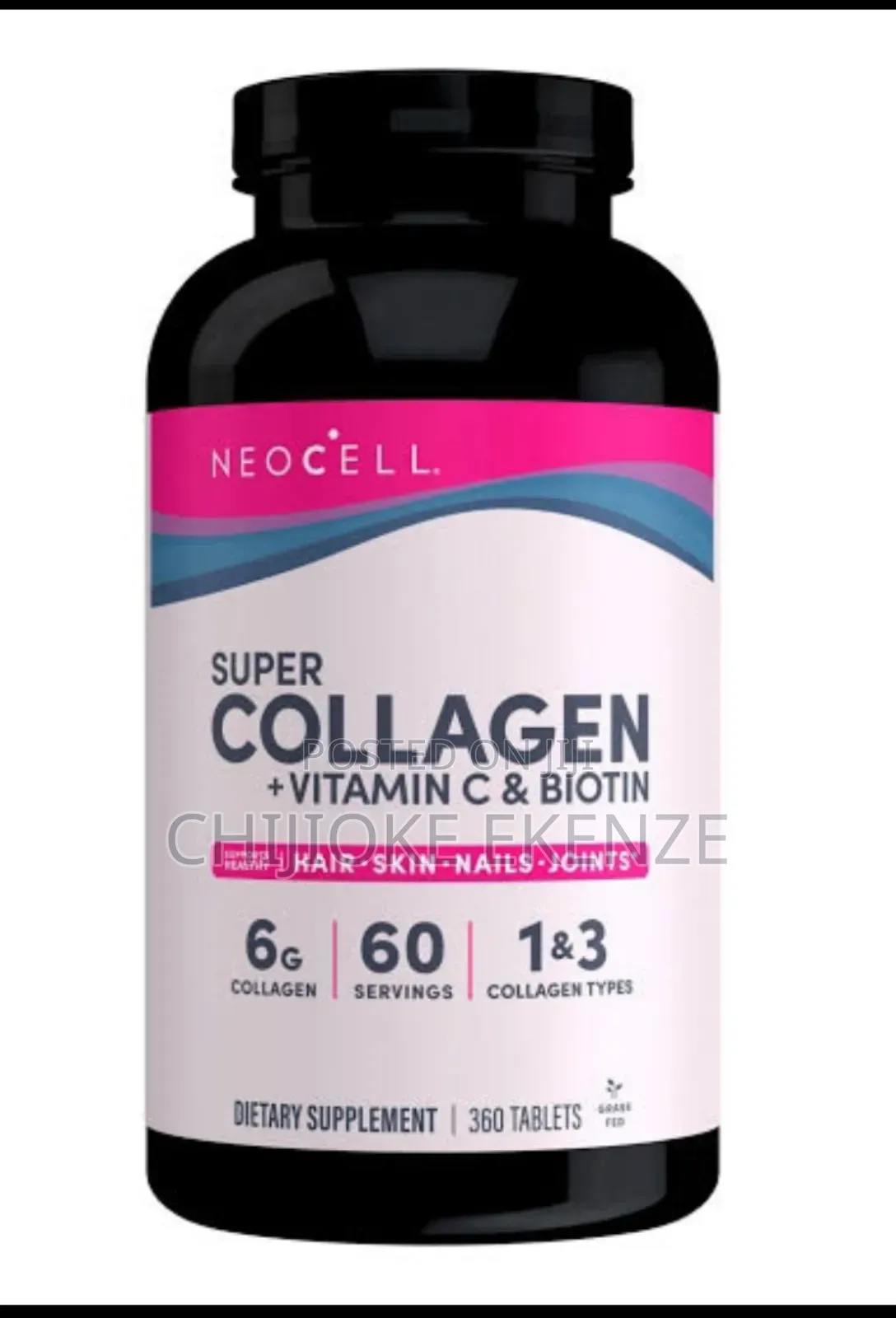 Neocell Collagen With Vit C and Biotin X 360 Tablets