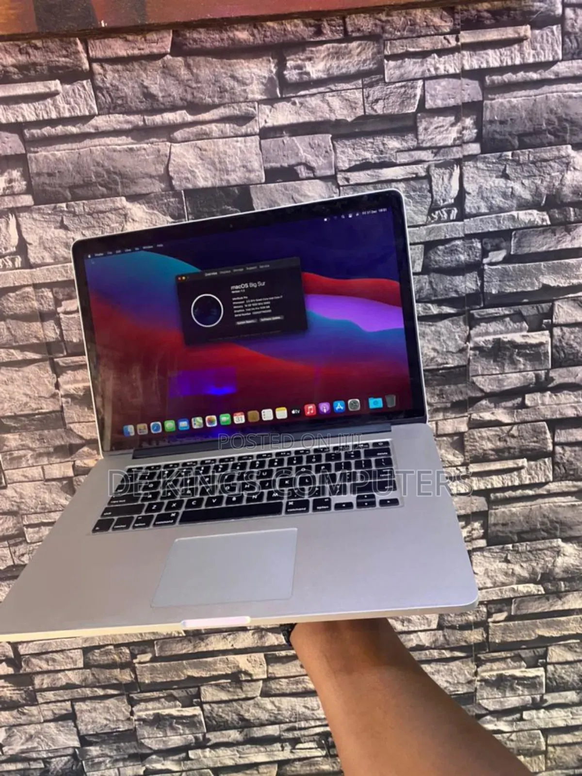 Laptop Apple MacBook Pro 2015 16GB Intel Core I7 SSD 512GB