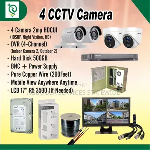 4-Channel CCTV Camera