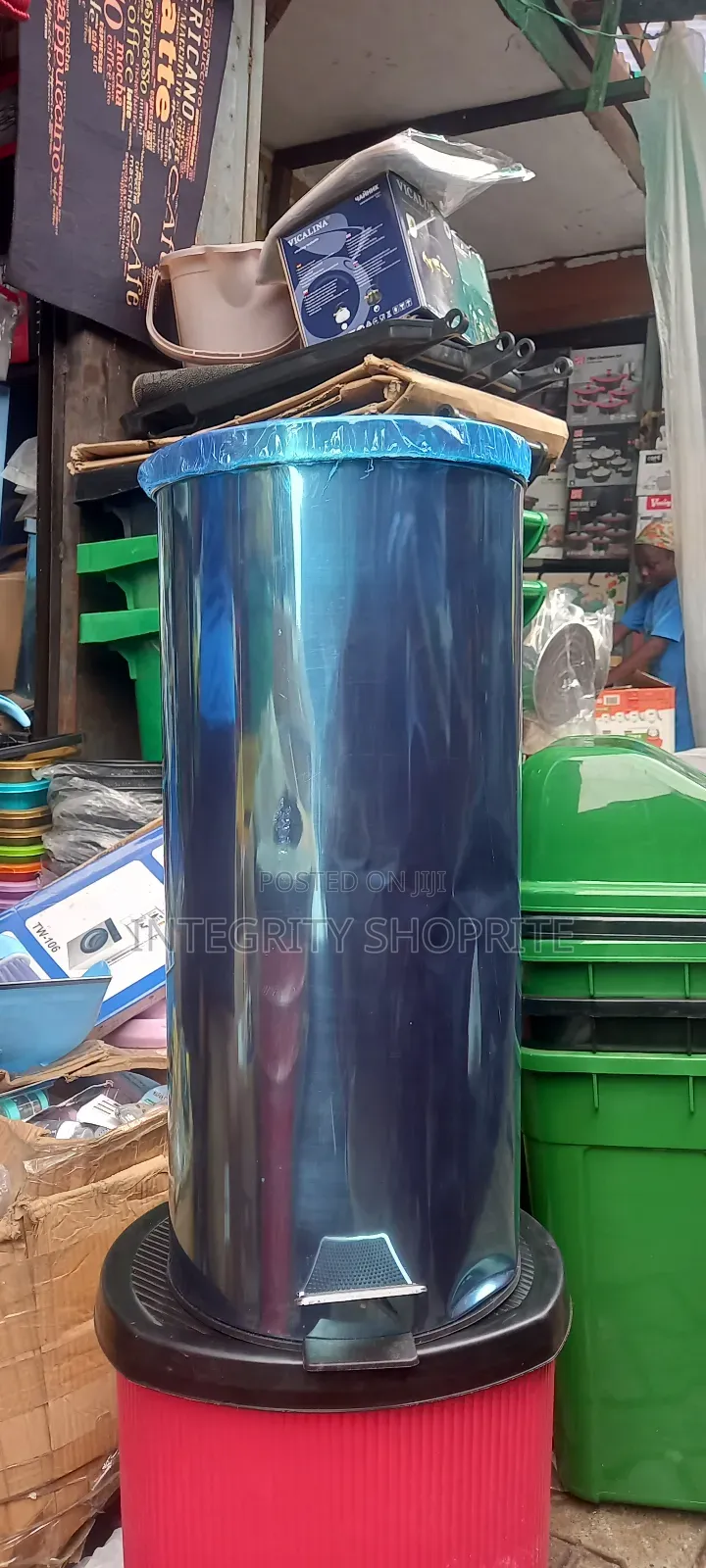 Stainless Steel Pedal Bin - 30litre