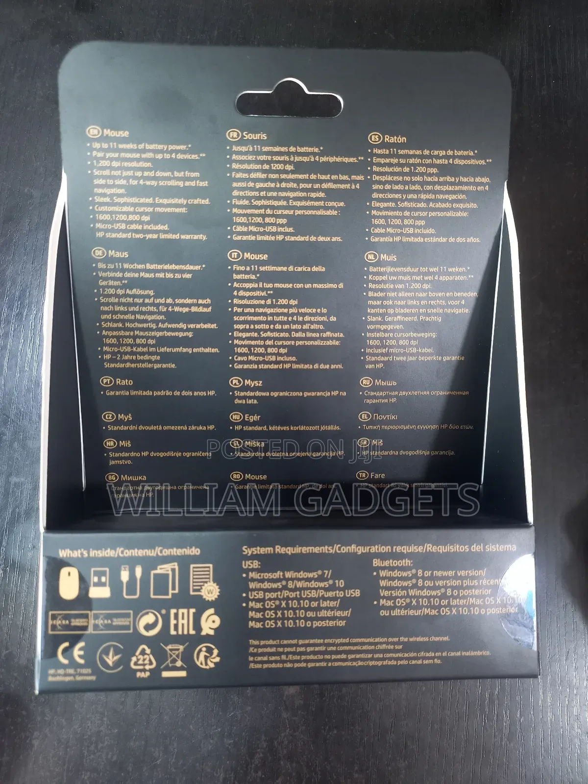 HP Specter Rechargeable Mouse 700