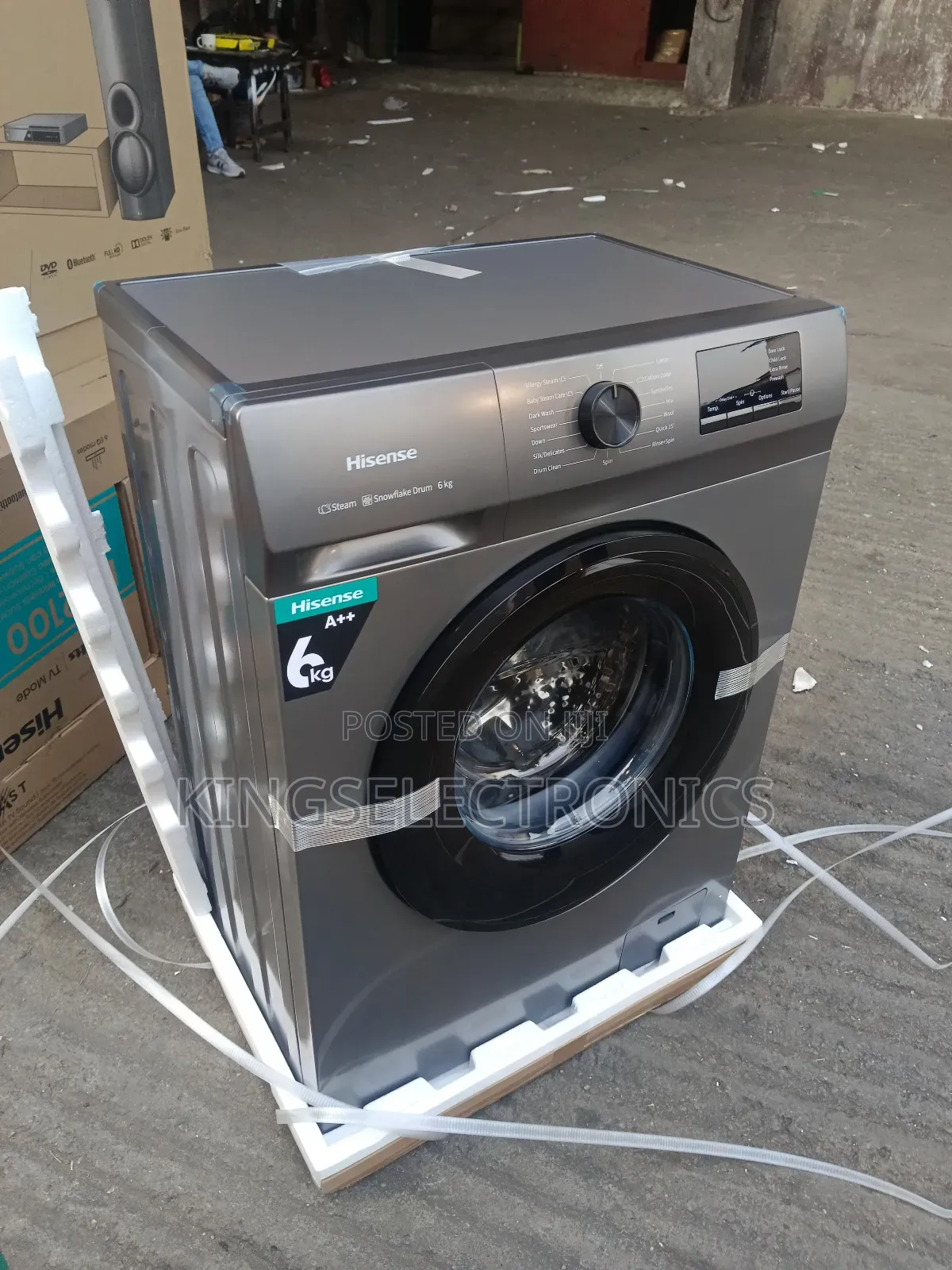 Hisense 6kg Front Loader Automatic Washing Machine