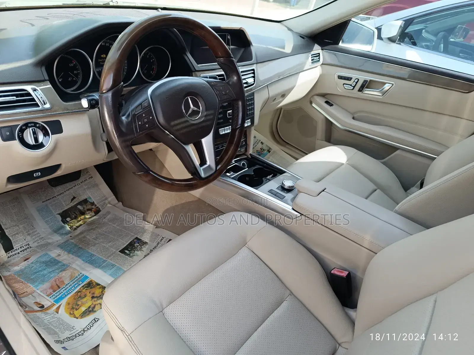 Mercedes-Benz E350 2013 White