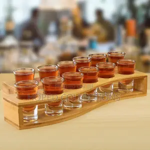 Tequila Rack With Glass Shot