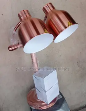 Double Food Warmer Lamp