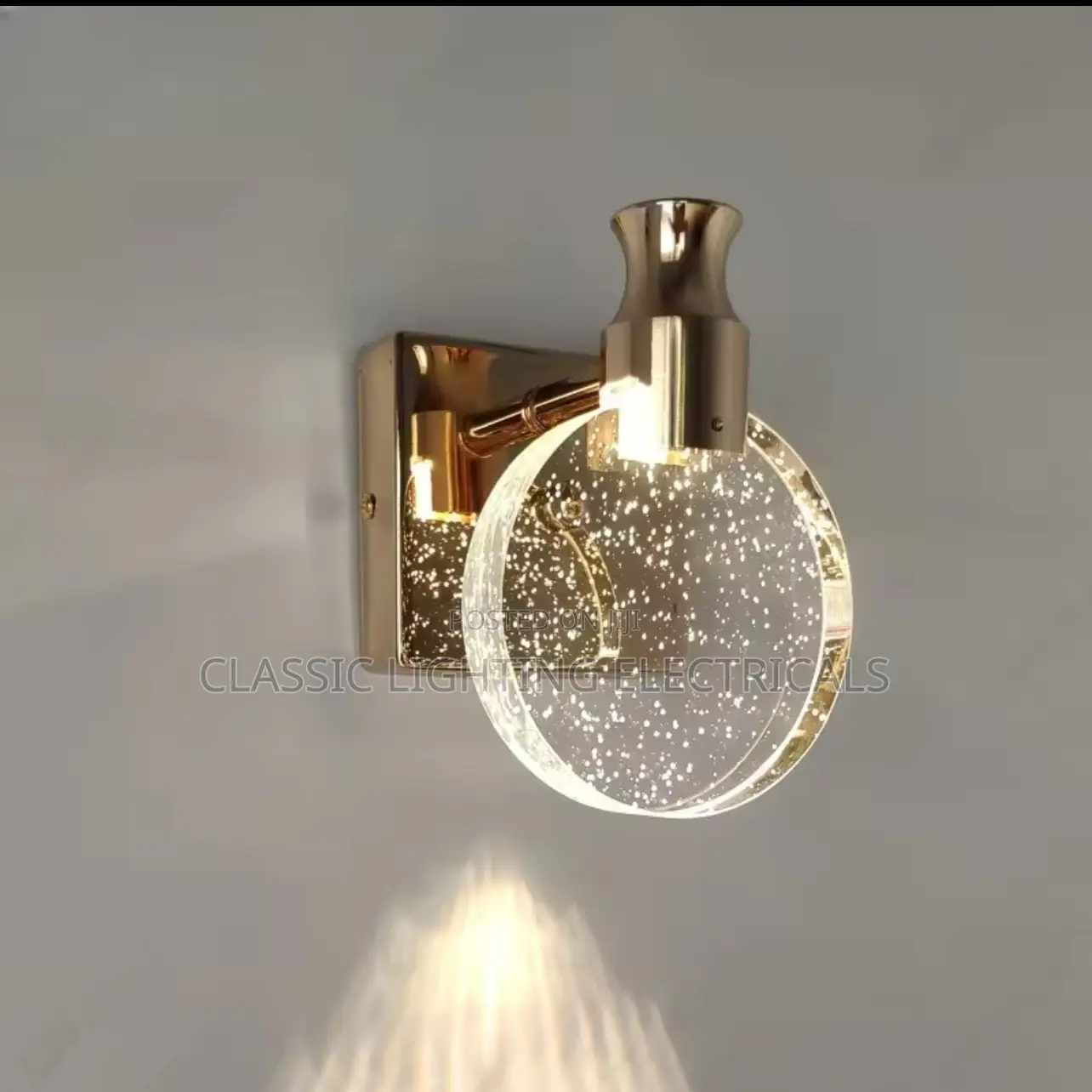 Modern Simple Crystal Bedroom Bedside Led Lights
