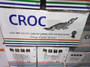 Croc 200ah Gel Battery