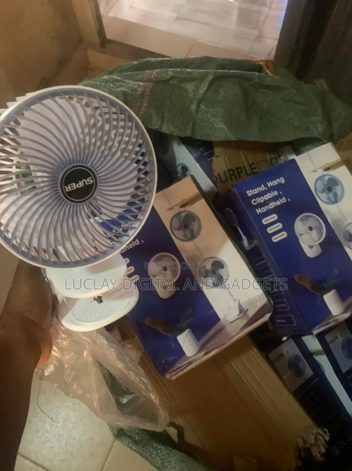 Super Rechargeable Fan