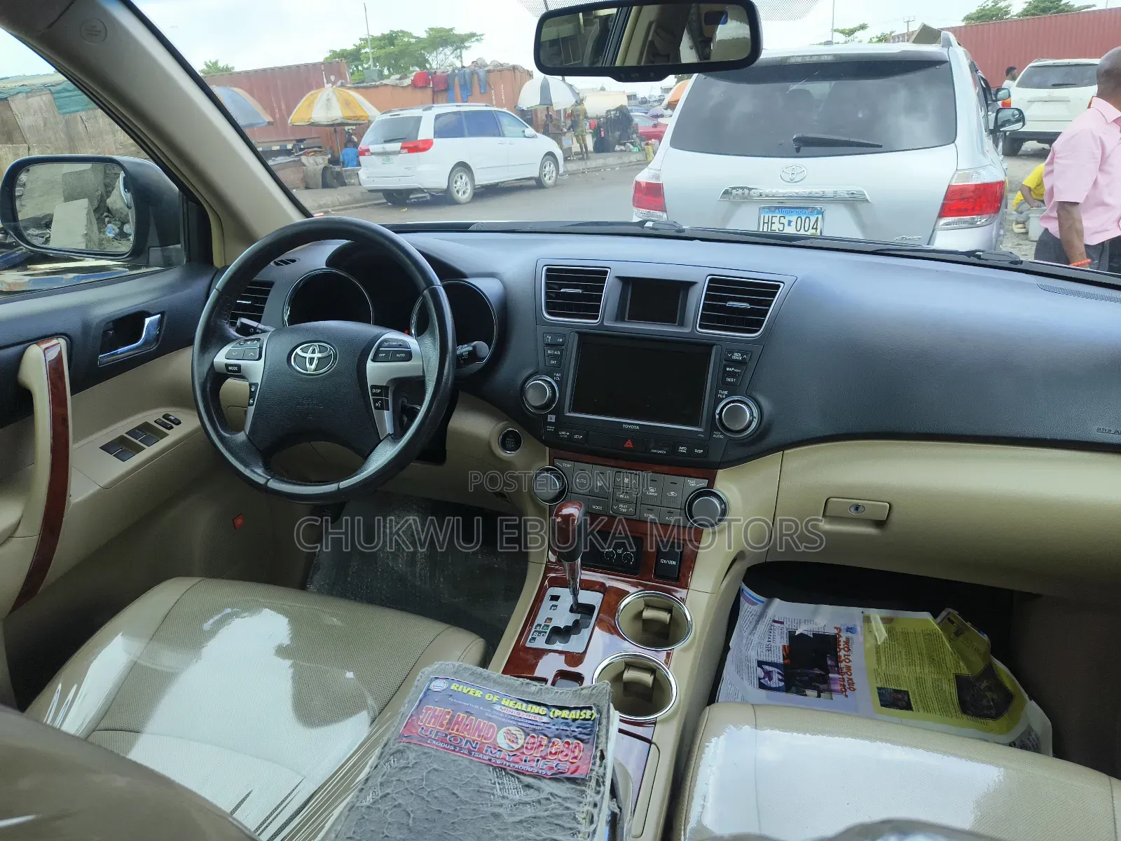 Toyota Highlander Limited 2012 Black