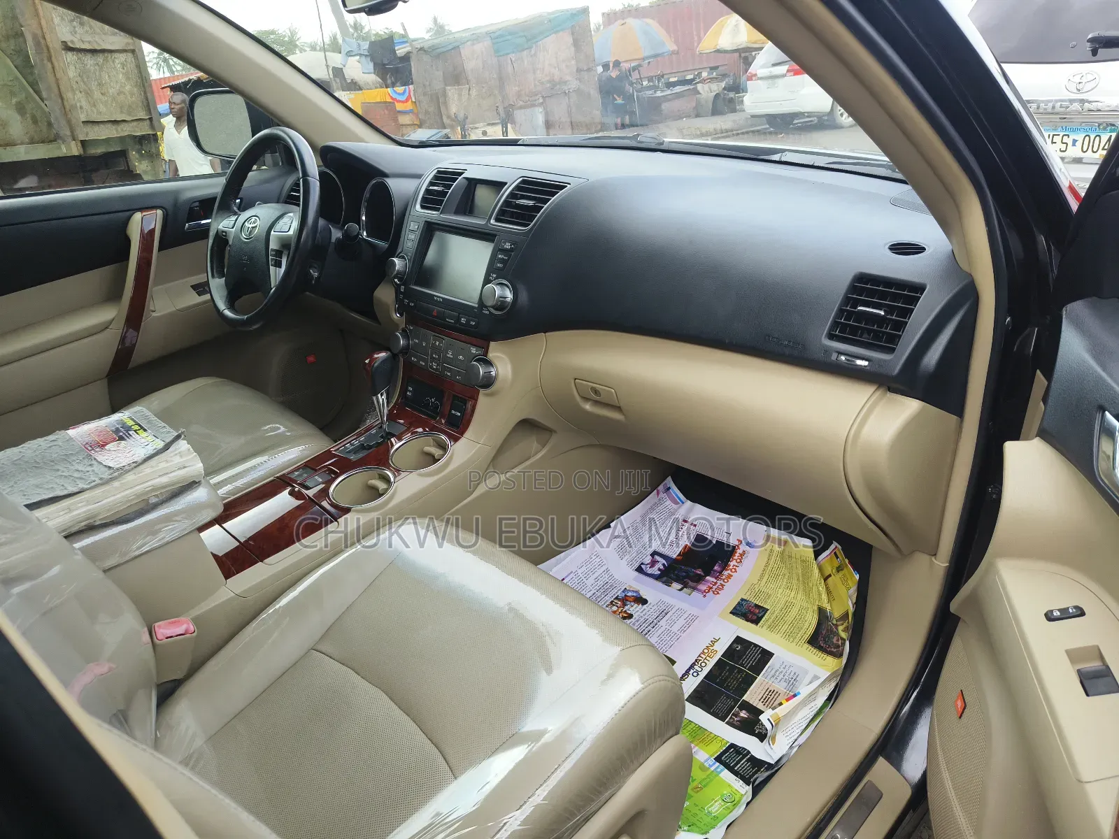 Toyota Highlander Limited 2012 Black