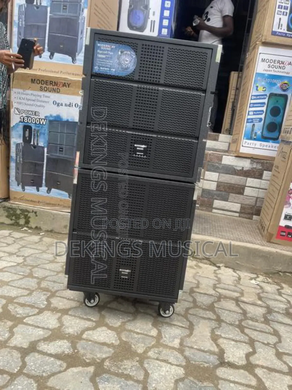 Mordern Day Rechargeable Line Array PA System