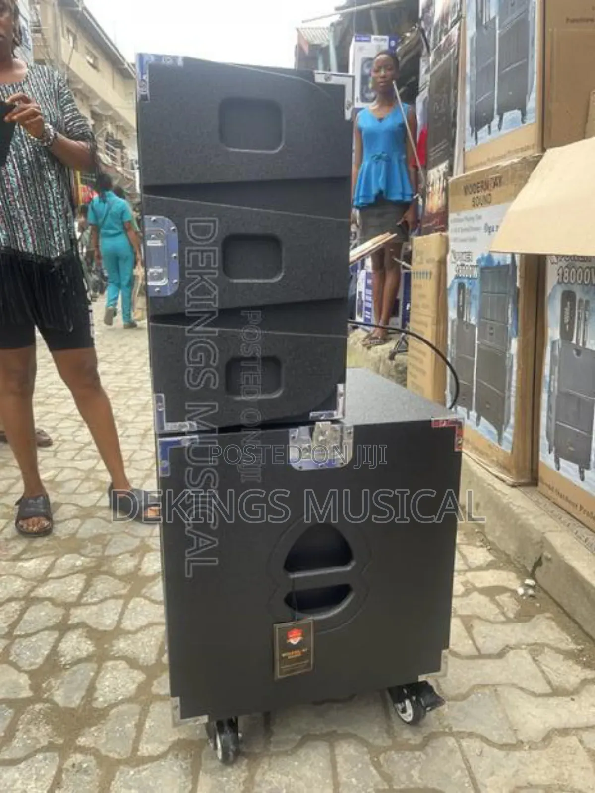 Mordern Day Rechargeable Line Array PA System