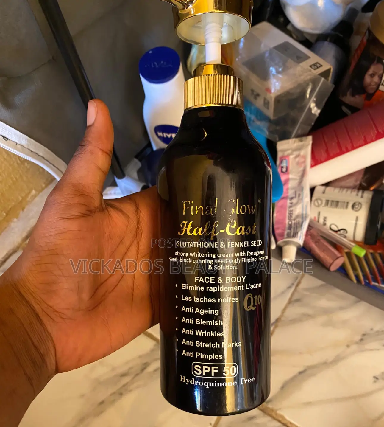 Final Glow Half- Cast Body Lotion