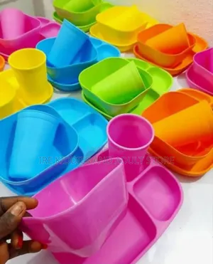 Kiddies Partition Plates, Bowl and Cup