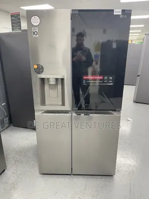 Brand New LG Side-Side Refrigerator>Nok-Nok>674litter>Silver