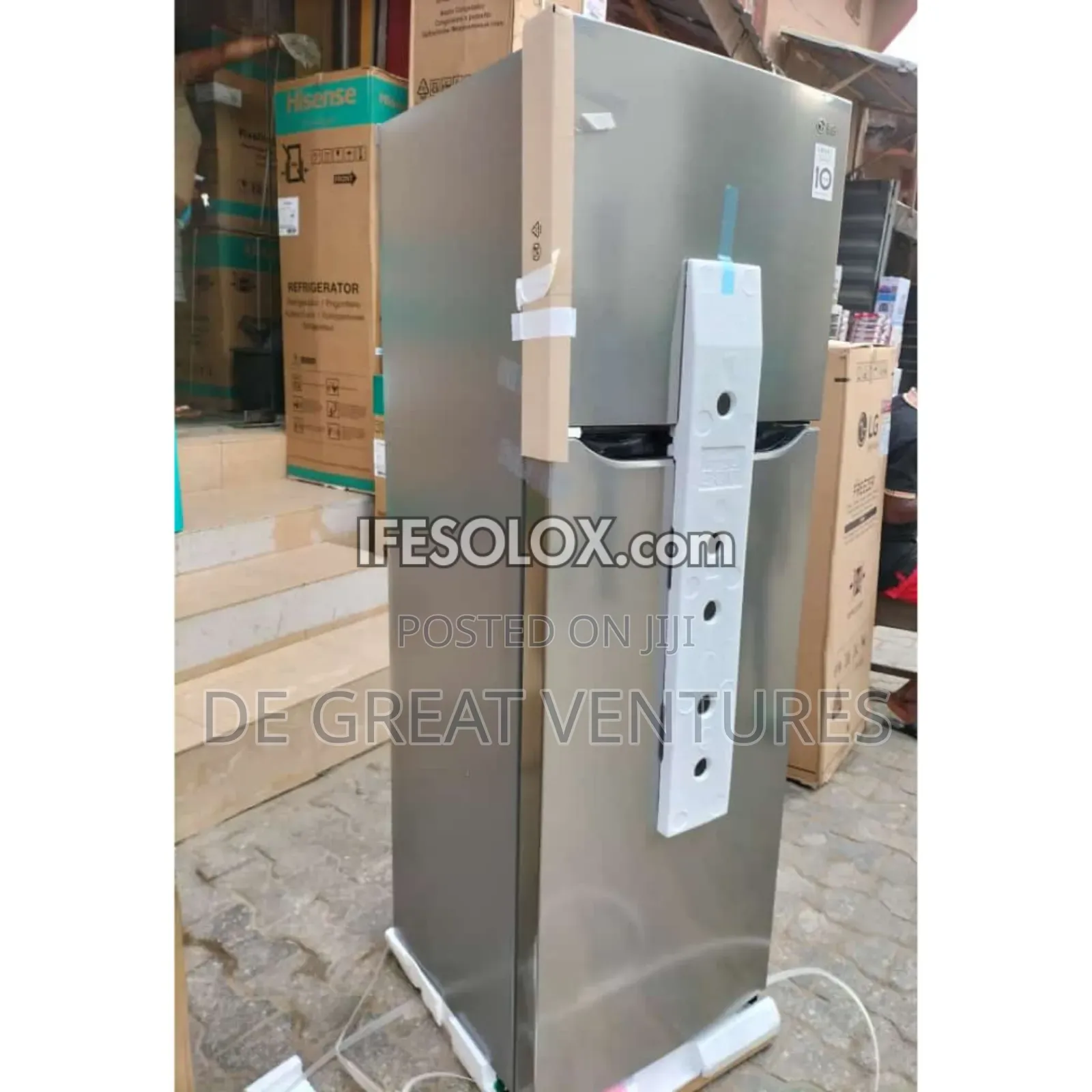 Brand New LG 272L Inverter Refrigerator>>External>>Silver>>
